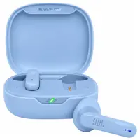 Wireless Hands Free JBL Wave Flex Earbuds with VoiceAware, up to 32 Hours Playtime, BT v5.2, IP54 Blue