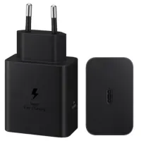 Samsung EP-T6010NBEGWW USB-C GaN 60W Power Delivery Travel Charger - Black