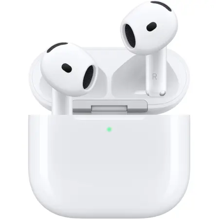 Bluetooth Apple AirPods 5 Earbud with Hybrid ANC and Charging Case (USB-C) IP57 White
