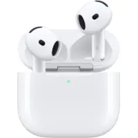 Bluetooth Apple AirPods 5 Earbud with Hybrid ANC and Wireless Charging Case (USB-C) IP57 White