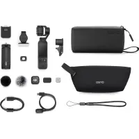 Action Camera DJI Osmo Pocket 4 Creator Combo 2" Touch Screen 4K Ultra HD Wi-Fi GPS and 1545mAh Black