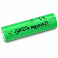 Rechargable Ιndustrial Τype Βattery EVE INR18650-25P Li-ion 3.6V 2500mAh 20A