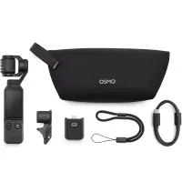 Action Camera DJI Osmo Pocket 4 Standard Combo 2" Touch Screen 4K Ultra HD Wi-Fi GPS and 1545mAh Black