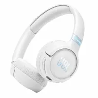 Bluetooth Stereo Headphones JBL Tune 680NC Pure Bass Sound with ANC ΒΤ v6.0 up to 76h Playtime and Quick White