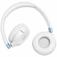 Bluetooth Stereo Headphones JBL Tune 680NC Pure Bass Sound with ANC ΒΤ v6.0 up to 76h Playtime and Quick White