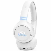 Bluetooth Stereo Headphones JBL Tune 680NC Pure Bass Sound with ANC ΒΤ v6.0 up to 76h Playtime and Quick White