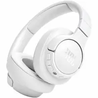 Bluetooth Stereo Headphone Over Ear JBL Tune 720BT Pure Bass with Voice Aware Jack 3.5mm 76h Playtime and Quick Charge White