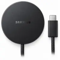 Wireless Charger Slim Samsung EPP2900BBEGWW Qi2.2 25W MagSafe and MPP Compliant with USB-C Braided Cable Black