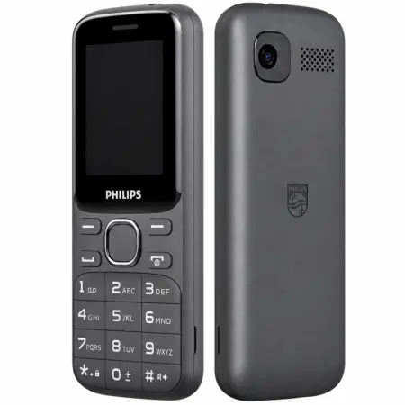 Philips E2130 Dual Sim 2.0" HD Display 1500mAh FM Radio and Camera Black