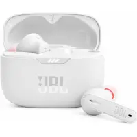 Bluetooth Hands Free JBL Tune 230NC In-ear v5.2 TWS IPX4 Pure Bass 4 Mics and ANC with Smart Ambient White
