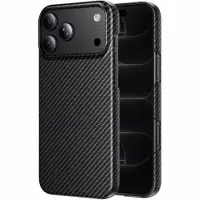 Hoco Phantom Magnetic Case for iPhone 17 Pro iPhone 18 Pro Carbon Fiber Black