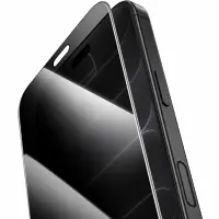Tempered Glass Privacy Hoco Stainless Steel Frame Full Screen Anti-spy for Apple iPhone 18 Pro