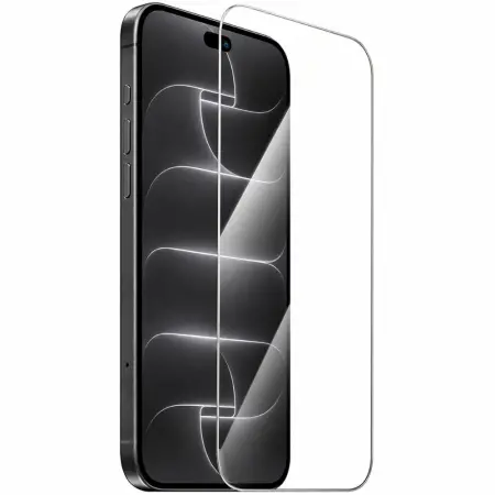Tempered Glass Hoco Stainless Steel Frame Full Screen for Apple iPhone 17 Pro iPhone 18 Pro