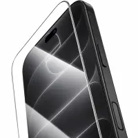 Tempered Glass Hoco Stainless Steel Frame Full Screen for Apple iPhone 17 Pro iPhone 18 Pro