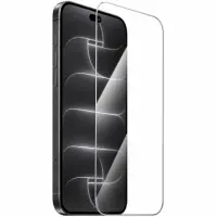 Tempered Glass Hoco Stainless Steel Frame Full Screen for Apple iPhone 17 Pro Max iPhone 18 Pro Max