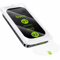 Tempered Glass Privacy Hoco Stainless Steel Frame Dust-free Full Screen Anti-spy for Apple iPhone 18 Pro