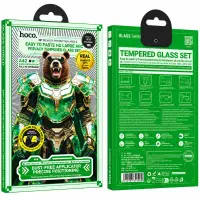 Tempered Glass Privacy Hoco Stainless Steel Frame Dust-free Full Screen Anti-spy for Apple iPhone 18 Pro Max