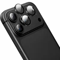 Camera Cover Hoco V13 3D Metal Frame Film for Apple iPhone 18 Pro iPhone 18 Pro Max Black