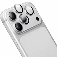 Camera Cover Hoco V13 3D Metal Frame Film for Apple iPhone 18 Pro iPhone 18 Pro Max Silver