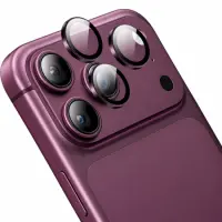 Camera Cover Hoco V13 3D Metal Frame Film for Apple iPhone 18 Pro iPhone 18 Pro Max Cherry Red