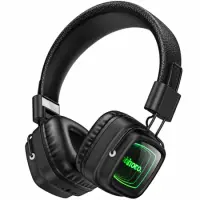 Wireless Stereo Headphones Hoco W72 Earl III v6.0 400mAh 25h Talk Time AUX Port USB-C Black