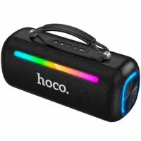 Wireless Speaker Hoco. DS81 Big Dipper TWS v5.4 20W 3600mAh USB AUX Ports and RGB Lighting Black